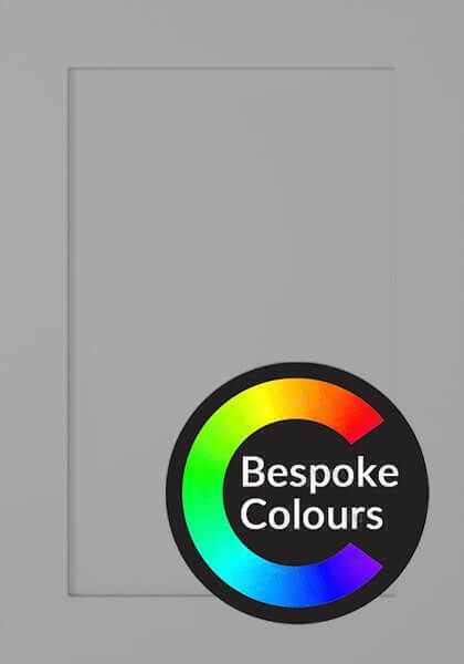 600mm Standard Corner Wall Unit - 300mm Door (Right Blank) (Low) Rivermoor Bespoke W